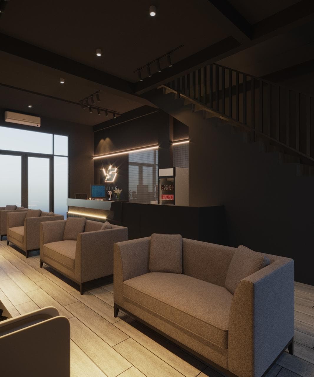VIP gaming room